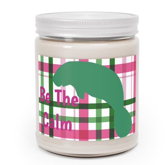 Be The Calm Manatee Scented Candle - 9oz Relaxation Gift