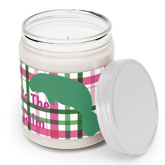 Be The Calm Manatee Scented Candle - 9oz Relaxation Gift