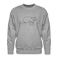 Classic Manatee Premium Sweatshirt | Mens - heather grey