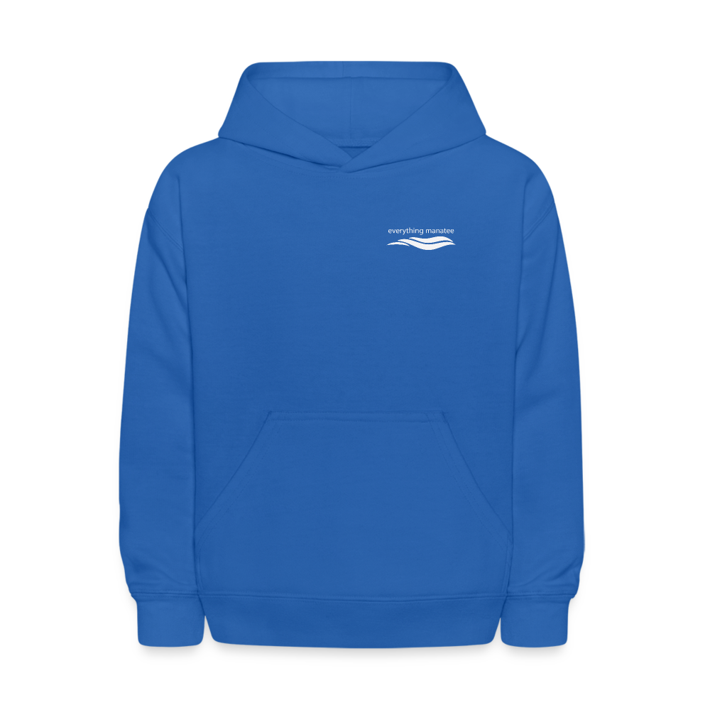 Manatee Royal Blue Premium Hoodie - royal blue