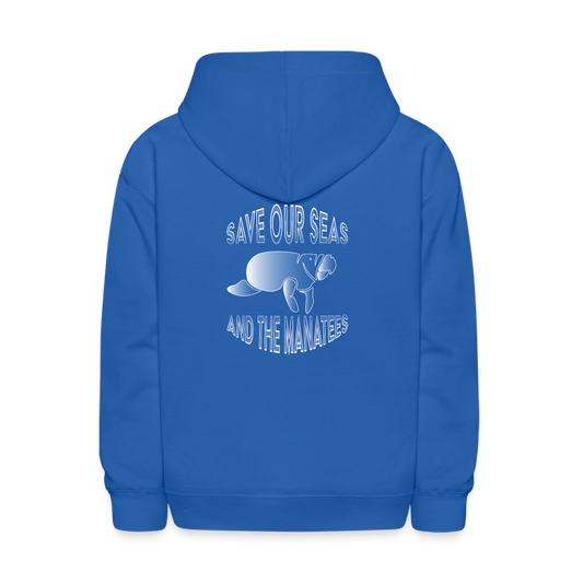 Manatee Royal Blue Premium Hoodie - royal blue