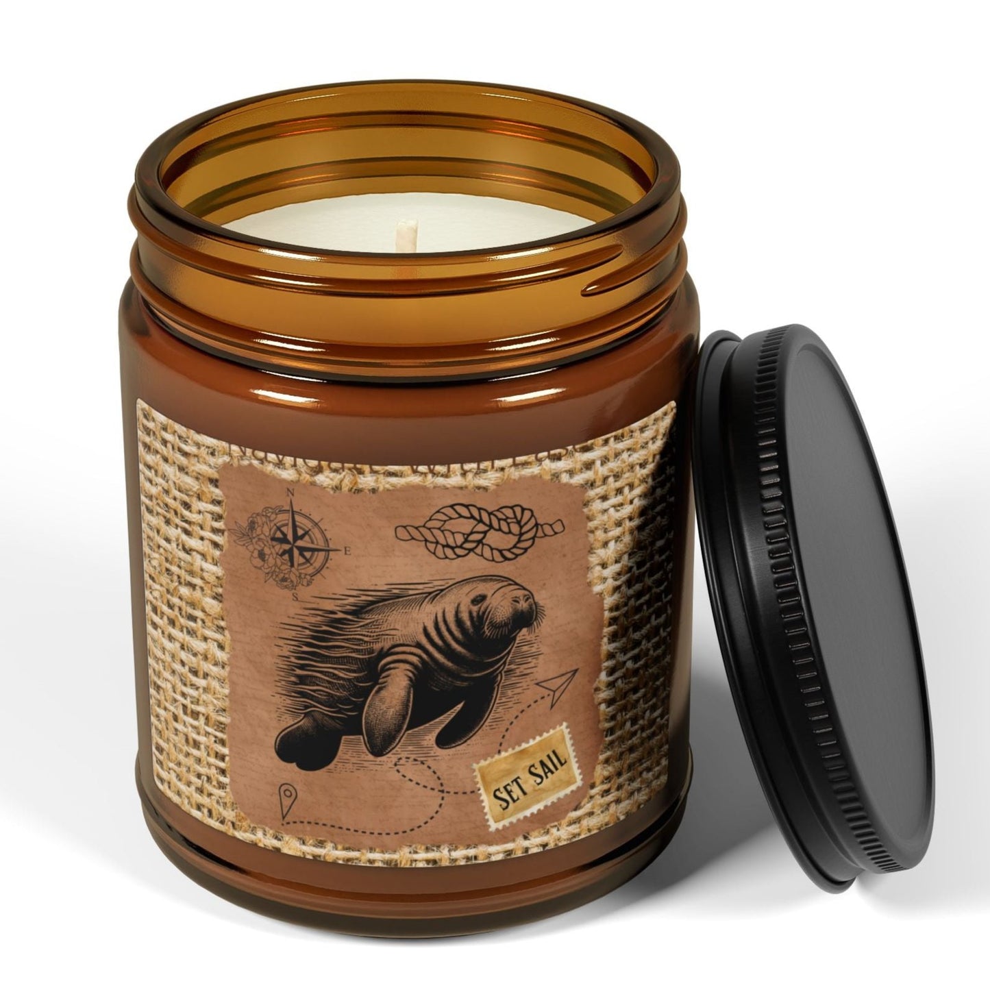 Scented Soy Candle - Manatee Adventure