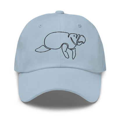 Classic Manatee Dad Hat | Unisex