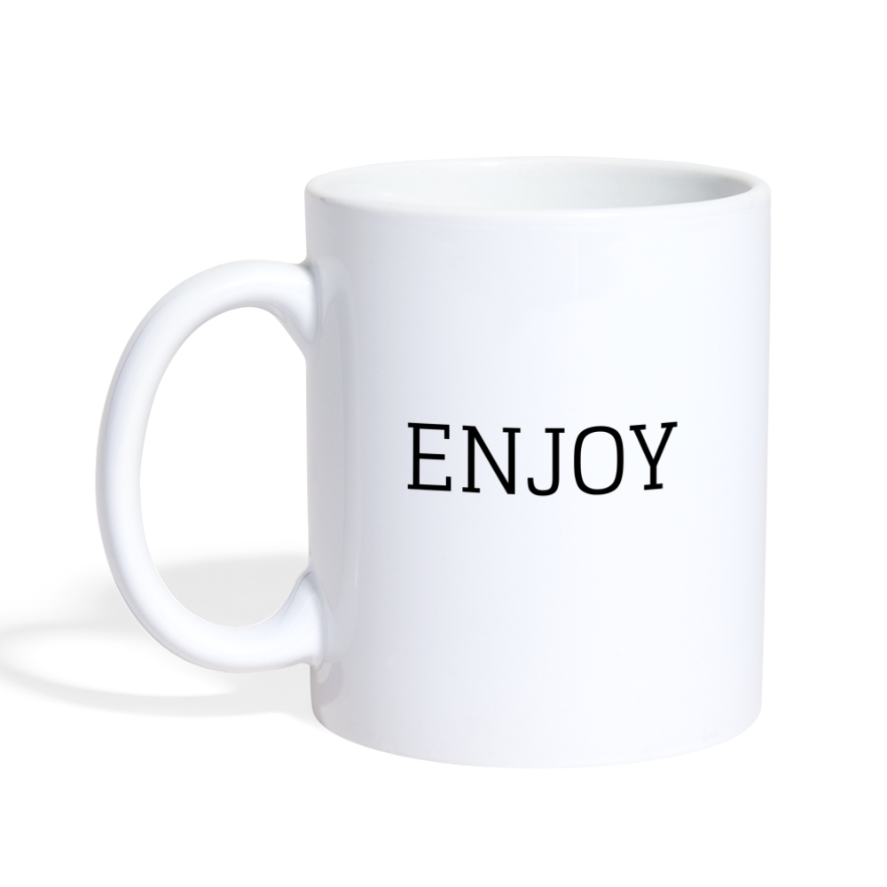 Inhale & Exhale Coffee Mug | Mugs - white