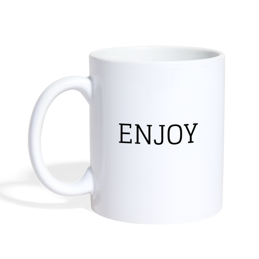 Inhale & Exhale Coffee Mug | Mugs - white