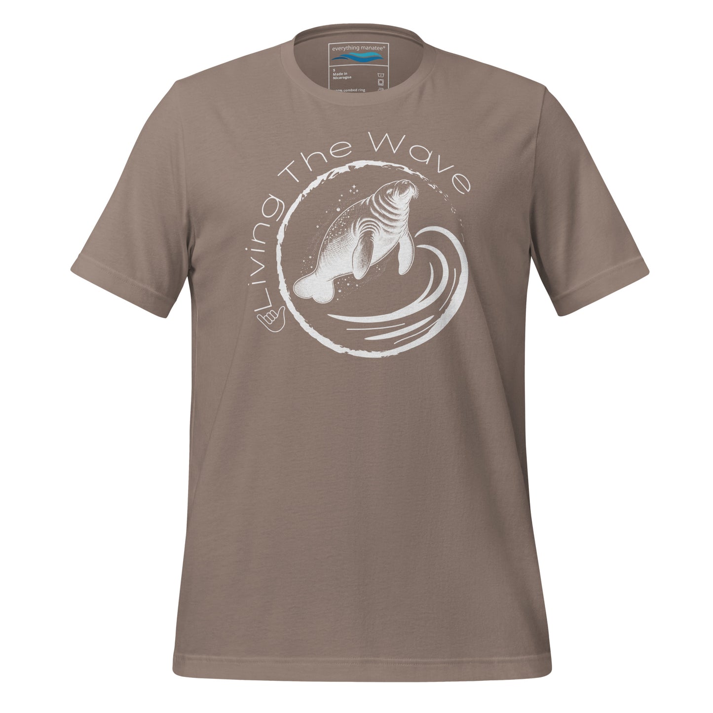 Living The Wave Manatee T-Shirt | Mens