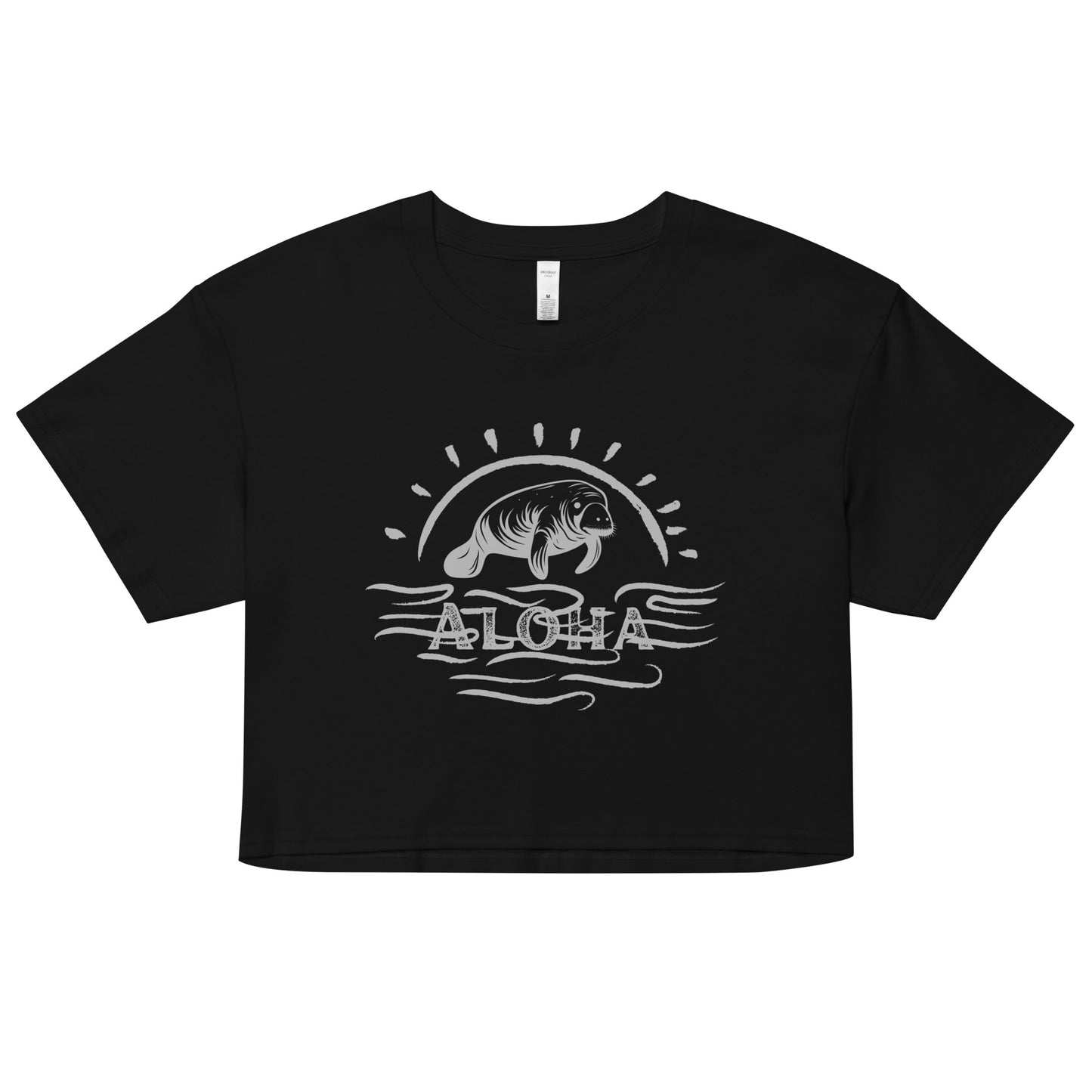 Aloha Manatee Crop Top | Womens