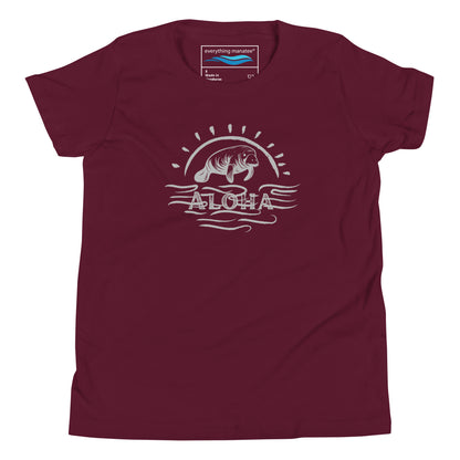 Aloha Manatee T-Shirt | Youth